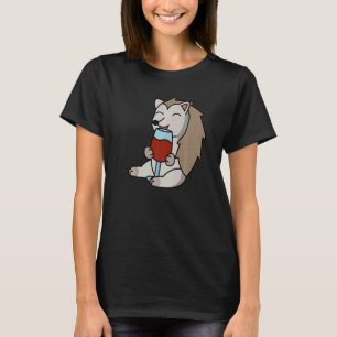 Igel trinken Weinbegleiter T-Shirt
