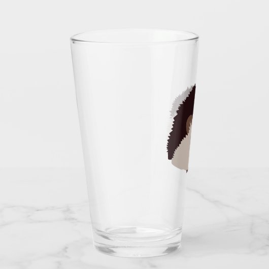 Igel - trinkendes Glas (Rechts)