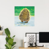 Igel Tush, Süßer Igel Poster (Heimbüro)