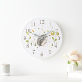 Igel- und Bienenwall-Uhr Große Wanduhr (Zuhause)