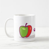 Igel Und Ein Apfel Kaffeetasse (Links)