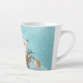 Igel und erste Schneeflocken Milchtasse (Rechts)