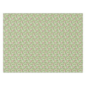 Igel und grüne Blätter Tischdecke (Vorderseite (Horizontal))