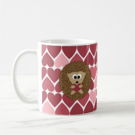 Igel und Herz Kaffeetasse