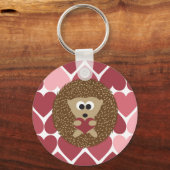 Igel und Herz Schlüsselanhänger (Vorderseite)