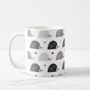 Igel und Herzen Kaffeetasse