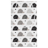 Igel und Herzen Kleine Geschenktüte (Rückseite)