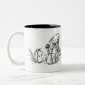 Igel und Pilzkultur Tasse (Links)