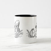 Igel und Pilzkultur Tasse (Mittel)