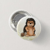 Igel und Schnecke Button (Vorne & Hinten)