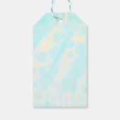 Igel unterm Baum Geschenkanhänger (Rückseite)