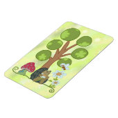 Igel unterm Baum  Magnet (Linke Seite)