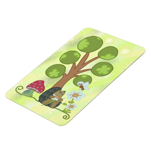 Igel unterm Baum  Magnet (Linke Seite)