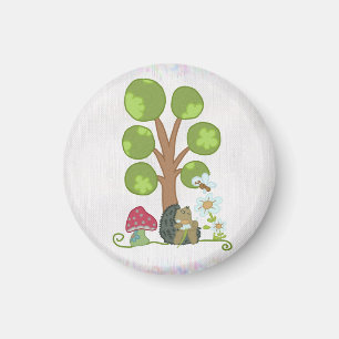 Igel unterm Baum  Magnet