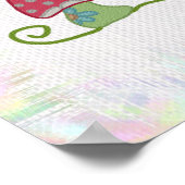 Igel unterm Baum  Poster (Ecke)