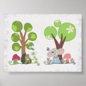 Igel unterm Baum  Poster (Vorne)