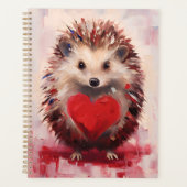 Igel Valentinstag Planer (Vorderseite)