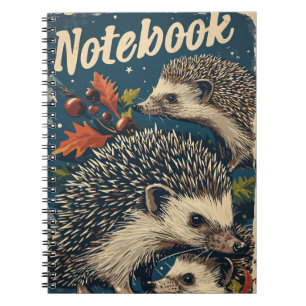Igel Vintage Notizblock