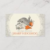 Igel Visitenkarte (Rückseite)