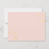 Igel von Aquarellfarben zum ersten Mal zum Geburts Karte (Rückseite)