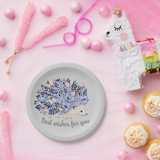 Igel Waldeland Pappteller (Party)