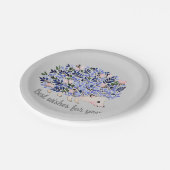 Igel Waldeland Pappteller (Schrägansicht)