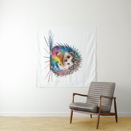 Igel Wandteppich (Beispiel (Horizontal))