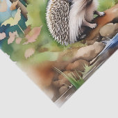 Igel Wasserfarbe Niedlich Seidenpapier (Ausschnitt)