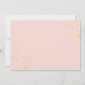 Igel Wasserfarbe zum ersten Geburtstag Einladung (Rückseite)