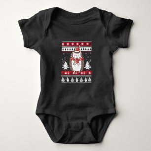 Igel-Weihnachten Baby Strampler
