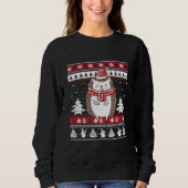 Igel Weihnachten Sweatshirt (Vorderseite)