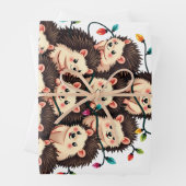 Igel Weihnachtsbaum Frohe WeihnachtsWeihnachten We Geschenkpapier Set (Beispiel)