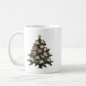 Igel Weihnachtsbaum Funny Igel Xmas Kaffeetasse (Links)
