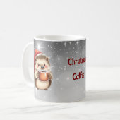 Igel-Weihnachtskaffee Kaffeetasse (Vorderseite Links)