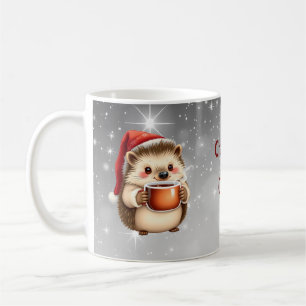 Igel-Weihnachtskaffee Kaffeetasse