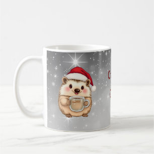 Igel-Weihnachtskaffee Kaffeetasse