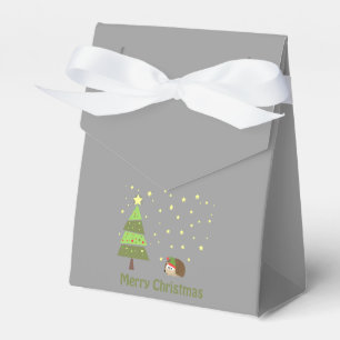 Igel Weihnachtslandschaft Geschenkschachtel
