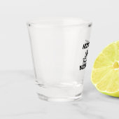 Igel WHISPERER Schnapsglas (Links)