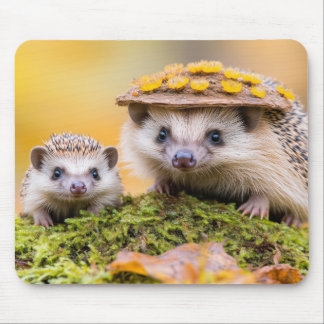 Igel Wildtier Liebe in der Natur Mousepad
