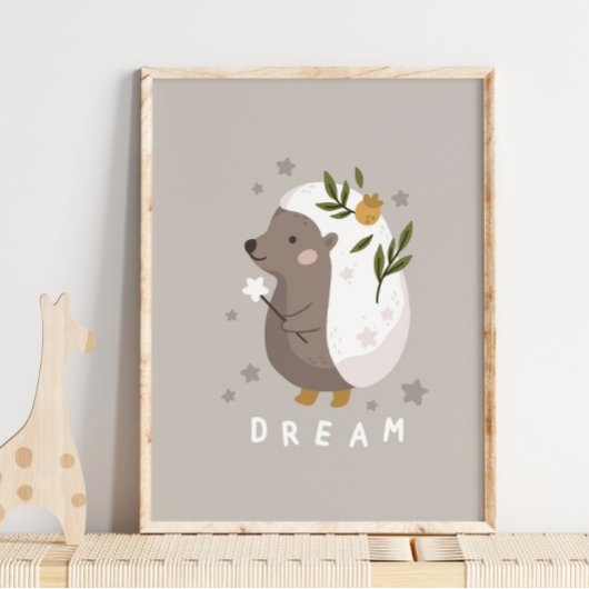 Igel Woodland Animal Dream Poster | Wall Print