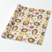 Igel Wrapping Paper Geschenkpapier (Ungerollt)