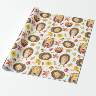 Igel Wrapping Paper Geschenkpapier