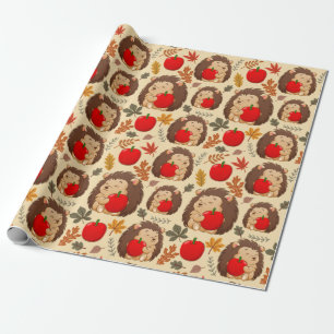 Igel Wrapping Paper Geschenkpapier