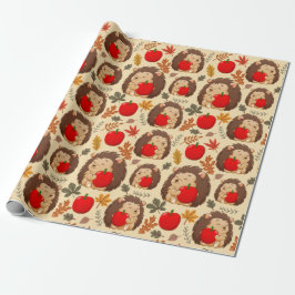 Igel Wrapping Paper Geschenkpapier