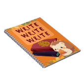 Igel Writing Notebook for Writers and Authors Notizblock (Rechte Seite)