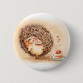 Igel Yum Button (Vorderseite)