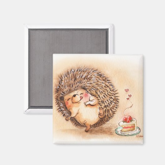 Igel Yum Magnet (Vorderseite/Rückseite)