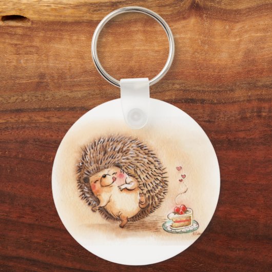 Igel Yum Schlüsselanhänger (Vorderseite)