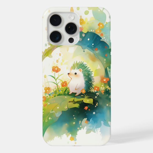 Igelblattversteck iPhone Hülle (Rückseite)
