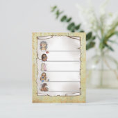 Igelchen Postkarte (Stehend Vorderseite)